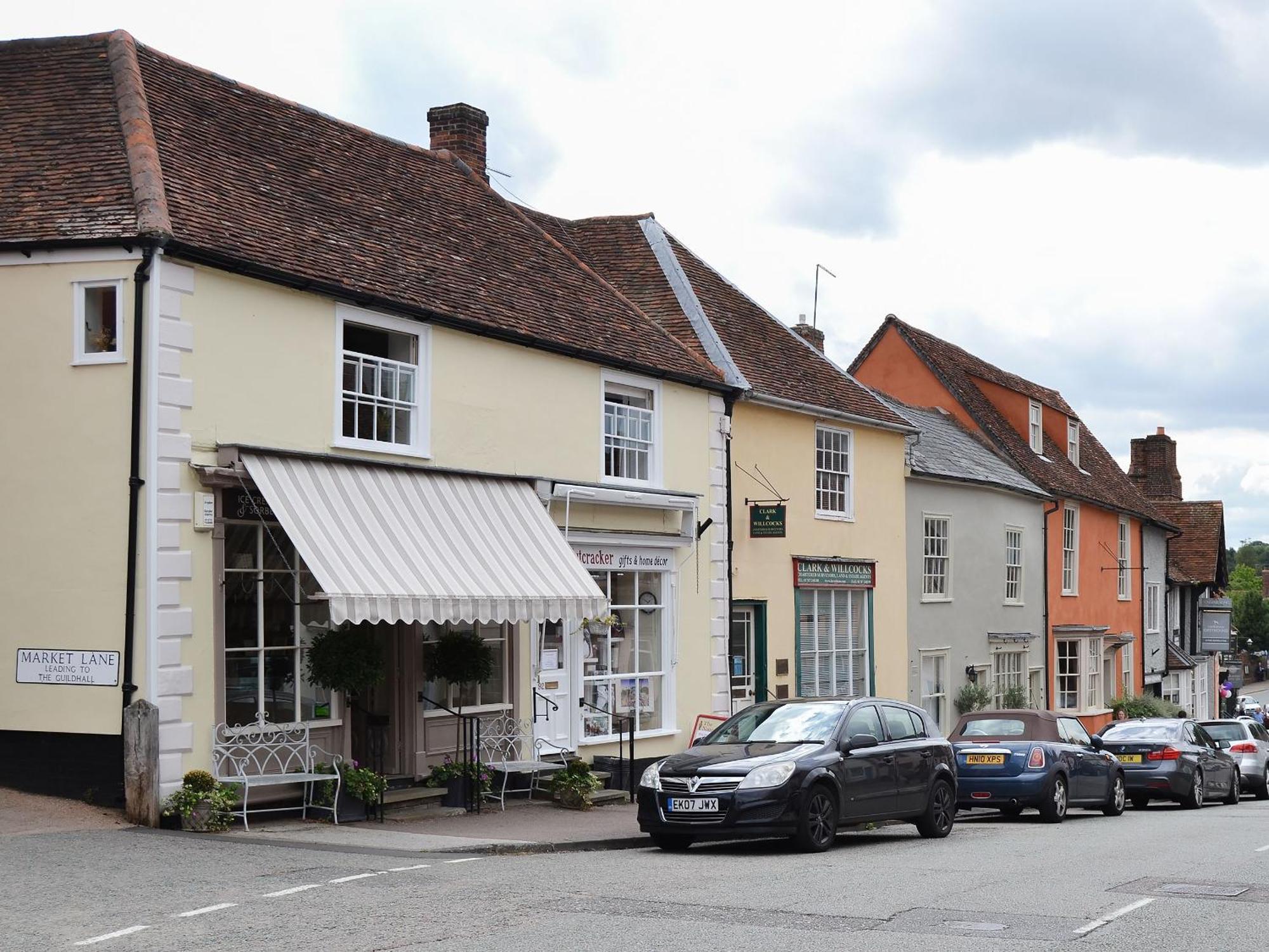 Lavenham Red Brick Cottage Exterior photo